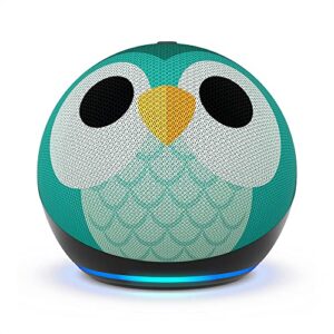 All-New Echo Dot (5th Gen, 2022 release) Kids | Designed for kids, with parental controls | Owl