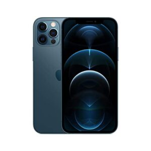 Apple iPhone 12 Pro, 512GB, Pacific Blue - Unlocked (Renewed Premium)