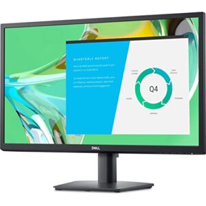 Dell E2422HN Monitor - 23.80-inch FHD (1920 x 1080) at 60 Hz Display, 8ms Response Time, VGA/HDMI/DisplayPort 1.2, Tilt Adjustment, VESA (100mm), 16.7 Million Colors - Black