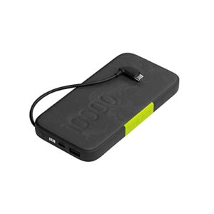 InfinityLab InstantGo 10000 - 10000mAh Power Bank with Integrated USB-C Connector - Black