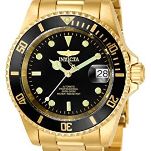 Invicta Men's 8929OB Pro Diver Analog Display Japanese Automatic Gold Watch