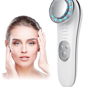 Facial Massager, Skin Care Tools 7 in 1 High Frequency Facial Machine, Skin Care Galvanic Facial Machine