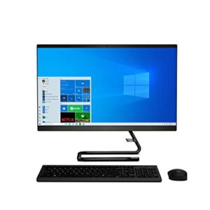 Lenovo IdeaCentre AIO 3i 24" All-in-One Computer, Intel Core i3-10100T, FHD Display, 8GB RAM, 1TB HDD, 256GB SSD, DVD RW Drive, Windows 10