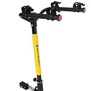 MaxxHaul 50025 Hitch Mount 2 Bike Rack For Cars, Trucks, SUV's, Minivans - 100 lb. Capacity