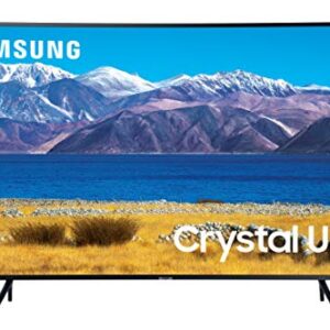 SAMSUNG 65-inch Class Curved UHD TU-8300 Series - 4K UHD HDR Smart TV With Alexa Built-in (UN65TU8300FXZA, 2020 Model)