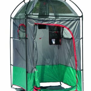 Texsport Portable Outdoor Camping Shower Privacy Shelter Changing Room Gray