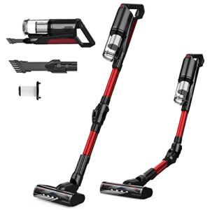 whall Cordless Vacuum Cleaner, 25kPa Suction 4 in 1 Foldable Cordless Stick Vacuum Cleaner,280W Brushless Motor 55 Mins Runtime,Lightweight Handheld Vacuum for Home Hard Floor Carpet Pet Hair