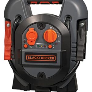 BLACK+DECKER J312B Power Station Jump Starter: 700 Peak/300 Instant Amps, USB Port, Battery Clamps