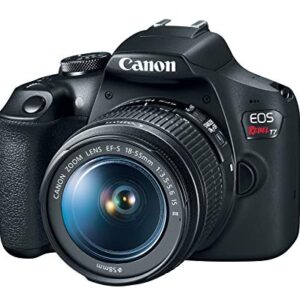 Canon EOS Rebel T7 DSLR Camera with 18-55mm Lens | Built-in Wi-Fi | 24.1 MP CMOS Sensor | DIGIC 4+ Image Processor and Full HD Videos