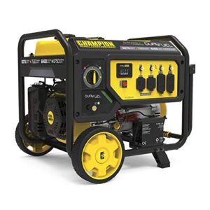 Champion Power Equipment 100891 9375/7500-Watt Dual Fuel Portable Generator, Electric Start