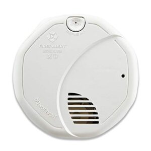 First Alert SA320CN Dual-Sensor Smoke and Fire Alarm, Battery Powered, Frustration-Free Packaging, White , 1 Pack