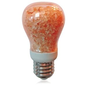 Himalayan Glow H1651B Natural Salt Bulb, Night Light, Amber