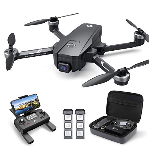 Holy Stone HS720E GPS Drone with 4K EIS UHD 130°FOV Camera for Adults Beginner, FPV Quadcopter with Brushless Motor, 2 Batteries 46 Min Flight Time, 5GHz Transmission, Smart Return Home, Follow Me
