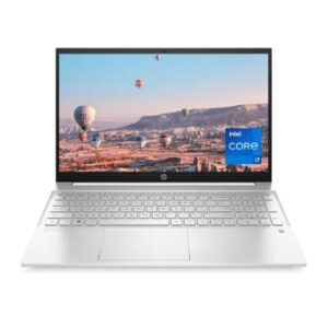 HP Pavilion 15 Laptop, 11th Gen Intel Core i7-1165G7 Processor, 16 GB RAM, 512 GB SSD Storage, Full HD IPS micro-edge Display, Windows 11 Pro, Compact Design, Long Battery Life