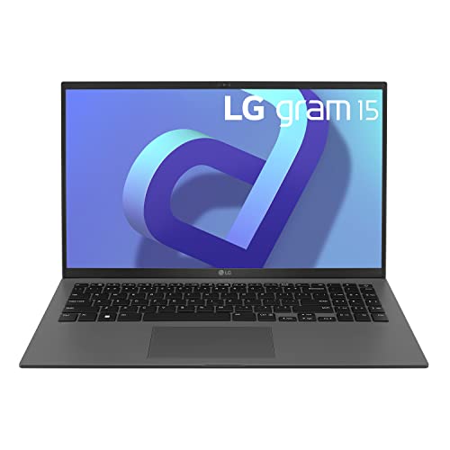 LG Gram (2022) 15Z90Q Ultra Lightweight Laptop, 15" (1920x1200) IPS Touch Display, Intel 12th Gen i7 1260P Processor, 32GB LPDDR5, 1TB NVMe SSD, FHD Webcam, WiFi 6E, Thunderbolt 4, Windows 11, Gray