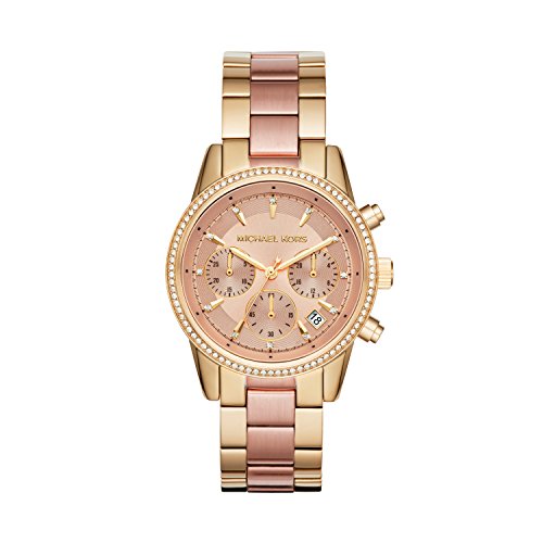 Michael Kors Women's Ritz Gold-Tone Watch MK6475