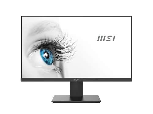 MSI Pro MP241X, 24", 1920 x 1080 (FHD), VA, 75Hz, TUV Certified Eyesight Protection, 5ms, HDMI, Tilt