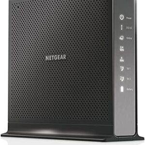 NETGEAR Nighthawk Cable Modem WiFi Router Combo with Voice C7100V - Supports Xfinity Cable & Voice Plans Up to 600Mbps, 2 Phone lines, AC1900 WiFi Speed, DOCSIS 3.0