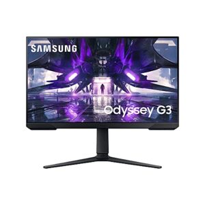 SAMSUNG 27" Odyssey G32A FHD 1ms 165Hz Gaming Monitor with Eye Saver Mode, Free-Sync Premium, Height Adjustable Screen for Gamer Comfort, VESA Mount Capability (LS27AG320NNXZA)