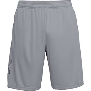 Under Armour UA Tech Graphic Shorts Steel/Black MD 10