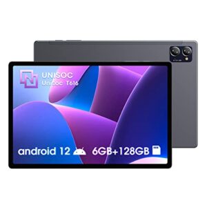 CHUWI Upgraded Android 12 Tablet, Hipad XPro Tablet 10.51", 6GB RAM 128GB ROM, 1TB Expand, 4G LTE Tablets, Unisoc T616, Octa-Core, 13MP+5MP Triple Camera, FHD 1920x1200, BT5.0, 7000mAh, GPS, 5G WiFi