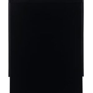 Danby 18 Inch Built in Dishwasher, 8 Place Settings, 6 Wash Cycles and 4 Temperature + Sanitize Option, Energy Star Rated with Low Water Consumption and Quiet Operation - Black (DDW1804EB)