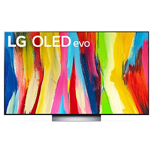 LG C2 Series 55-Inch Class OLED evo Gallery Edition Smart TV OLED55C2PUA, 2022 - AI-Powered 4K, Alexa Built-in