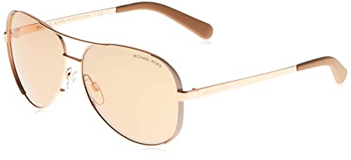 Michael Kors MK5004 Chelsea Rose Gold One Size+ BUNDLE with Designer iWear Complimentary Eyewear Care Kit