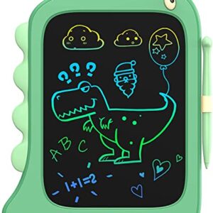 ORSEN LCD Writing Tablet Toddler Toys, 8.5 Inch Doodle Board Drawing Pad Gifts for Kids, Dinosaur Boy Toy Drawing Board Christmas Birthday Gift, Drawing Tablet for Boys Girls 2 3 4 5 6 Years Old-Green