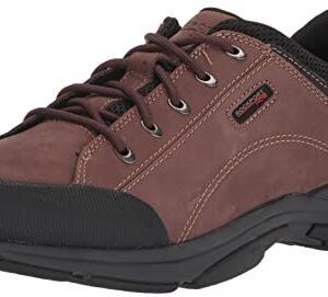 Rockport mens Chranson fashion sneakers, Dark Brown/Black, 12 US