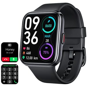 Smart Watch for Men Women(Answer/Make Call), Alexa Built-in,1.7'Fitness Watch with Heart Rate SpO2 Sleep Monitor 60 Sports IP68 Waterproof Activity Trackers and Smartwatches for iPhone Android Phones