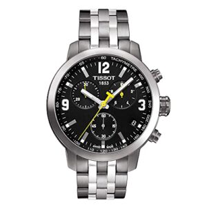 Tissot T-Sport PRC200 Chronograph Mens Watch - Stainless Steel, Grey (T0554171105700)