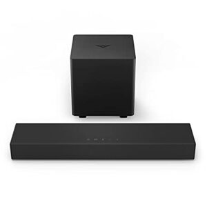 VIZIO 2.1 Home Theater Sound Bar with DTS Virtual:X, Wireless Subwoofer, Bluetooth, Voice Assistant Compatible, Includes Remote Control - SB2021n-J6