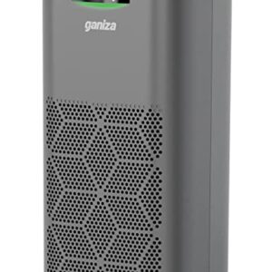 Air Purifiers For Home Large Room, Ganiza 1077ft² 23db Less Noise Air Purifiers for Pets Remove 99.97% Pollen Pet Hair Dander Odor Dust, Air Quality Monitor, H13 HEPA Air Purifiers, Odor Eliminator