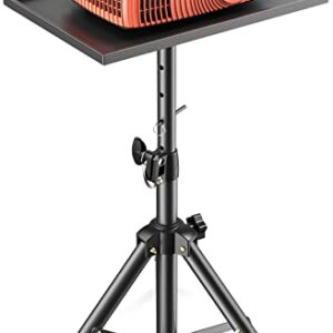 Amada Projector Tripod Stand for 22" to 36", Foldable Laptop Tripod, Multifunctional DJ Racks/Projector Stand with Adjustable Height, Perfect for Office, Home, Stage or Studio-AMPS01