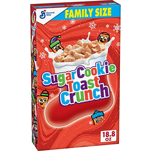 Cinnamon Toast Crunch Cereal, Sugar Cookie, Family Size, 18.8 oz