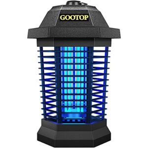 GOOTOP Mosquito Zapper Outdoor, Bug Zapper Outdoor Electric, Insect Fly Traps, Fly Zapper, Mosquito Killer for Patio, Plugged in