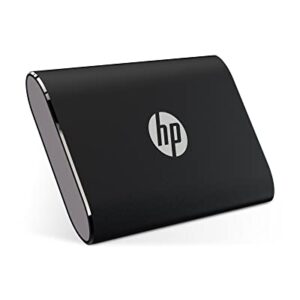 HP P500 Portable SSD 500GB - USB 3.2 Gen 1 Type C, USB C External Solid State Hard Drive - Up to 420MB/s, Black - 7NL53AA#ABC