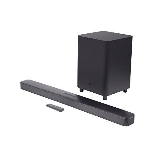 JBL Bar 5.1 - Soundbar with Built-in Virtual Surround, 4K and 10" Wireless Subwoofer (JBL2GBAR51IMBLKAM)