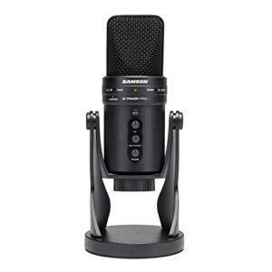 Samson Technologies Samson G-Track Pro Professional USB Condenser Microphone with Audio Interface, Black (SAGM1UPRO)