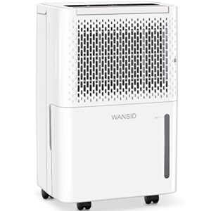 WANSID 2000 Sq.Ft Dehumidifiers with Auto Drain or Manual Drainage,Intelligent Humidity Control, Water Full Auto Shut Off Function for Home,Basements,Bedroom,Bathroom