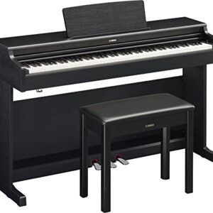 Yamaha YDP165 Arius Series Digital Console Piano with Bench, Black