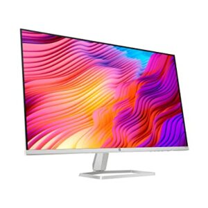 HP M32fw FHD Monitor, Full HD (1920 x 1080), AMD FreeSync, Ceramic white with silver stand