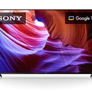 Sony 65 Inch 4K Ultra HD TV X85K Series: LED Smart Google TV with Dolby Vision HDR and Native 120HZ Refresh Rate KD65X85K- Latest Model