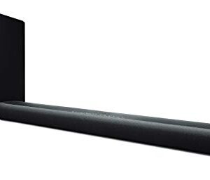 Yamaha Audio YAS-209BL Sound Bar with Wireless Subwoofer, Bluetooth, and Alexa Voice Control Built-In,Black,36 x 2.5 x 4.25 inches