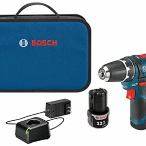 BOSCH PS31-2A 12V Max Two-Speed Drill/Driver Kit with (2) 2.0Ah Batteries