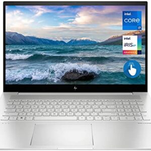 HP Envy Laptop, 17.3" Full HD Touchscreen, 12th Gen Intel Core i7-1260P, 64GB RAM, 2TB PCIe SSD, IR Camera, Backlit Keyboard, HDMI, Wi-Fi 6, Windows 11 Home, Silver