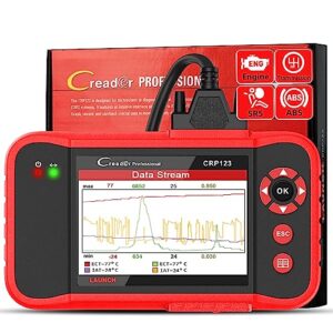 LAUNCH CRP123 OBD2 Scanner 2023 Newest Elite Code Reader Engine/ABS/SRS/Transmission Car Diagnostic Tool, ABS Code Reader, SRS Scan Tool, Check Engine Code Reader, Lifetime Free Update Scan Tool