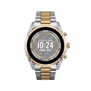 Michael Kors Men's & Women's Gen 6 44mm Touchscreen Smart Watch with Alexa Built-In, Fitness Tracker, Sleep Tracker, Heart Rate Monitor, GPS, Music Control, Smartphone Notifications (Model: MKT5133V)