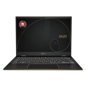 MSI Summit E13 Flip Evo Business Professional Laptop: 13.4" FHD+ 1200p, Intel Core i7-1195G7, Intel Iris Xe, 16GB, 512GB SSD, Thunderbolt 4, WiFi 6E, TPM 2.0, Win10PRO, Ink Black (A11MT-223)